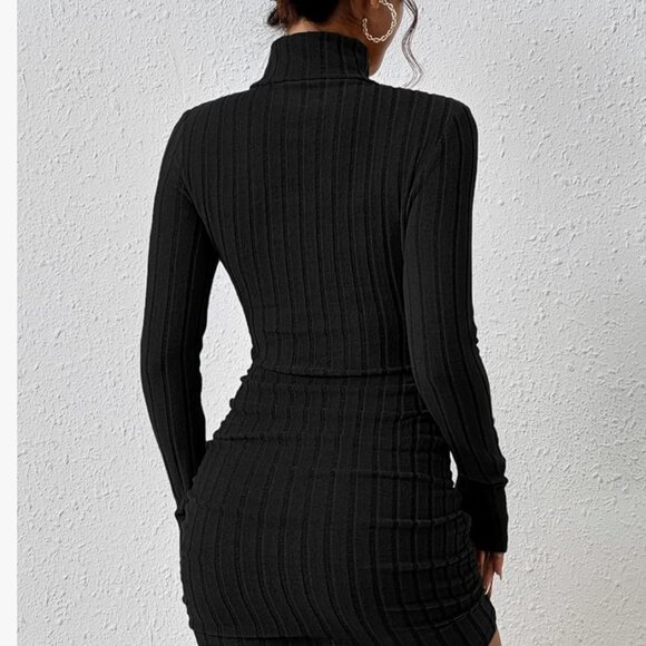 Casa Nova Sweater Mini Women's Dress. - Picture 2 of 12